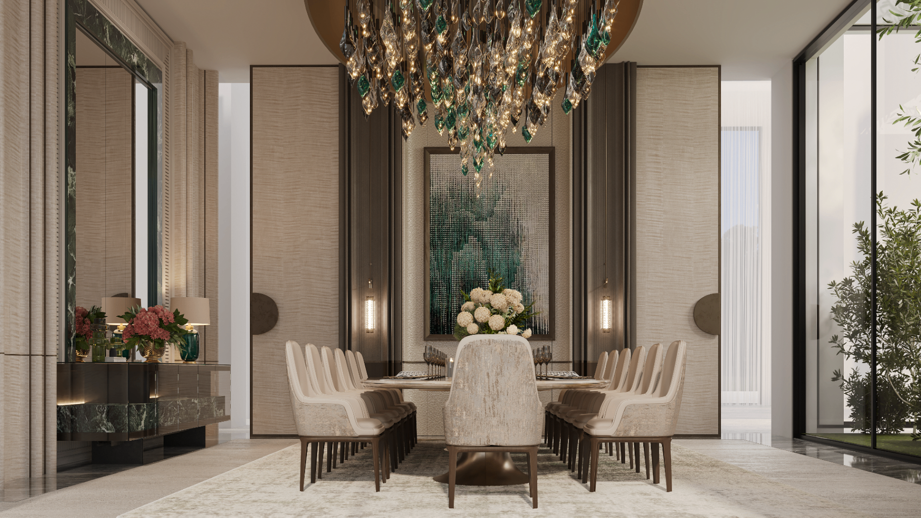 VILLA QATAR DINING 2