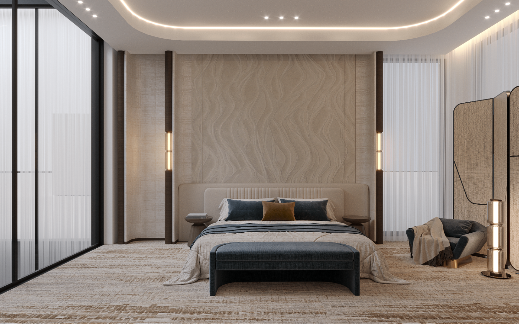 VILLA QATAR BEDROOMS 3