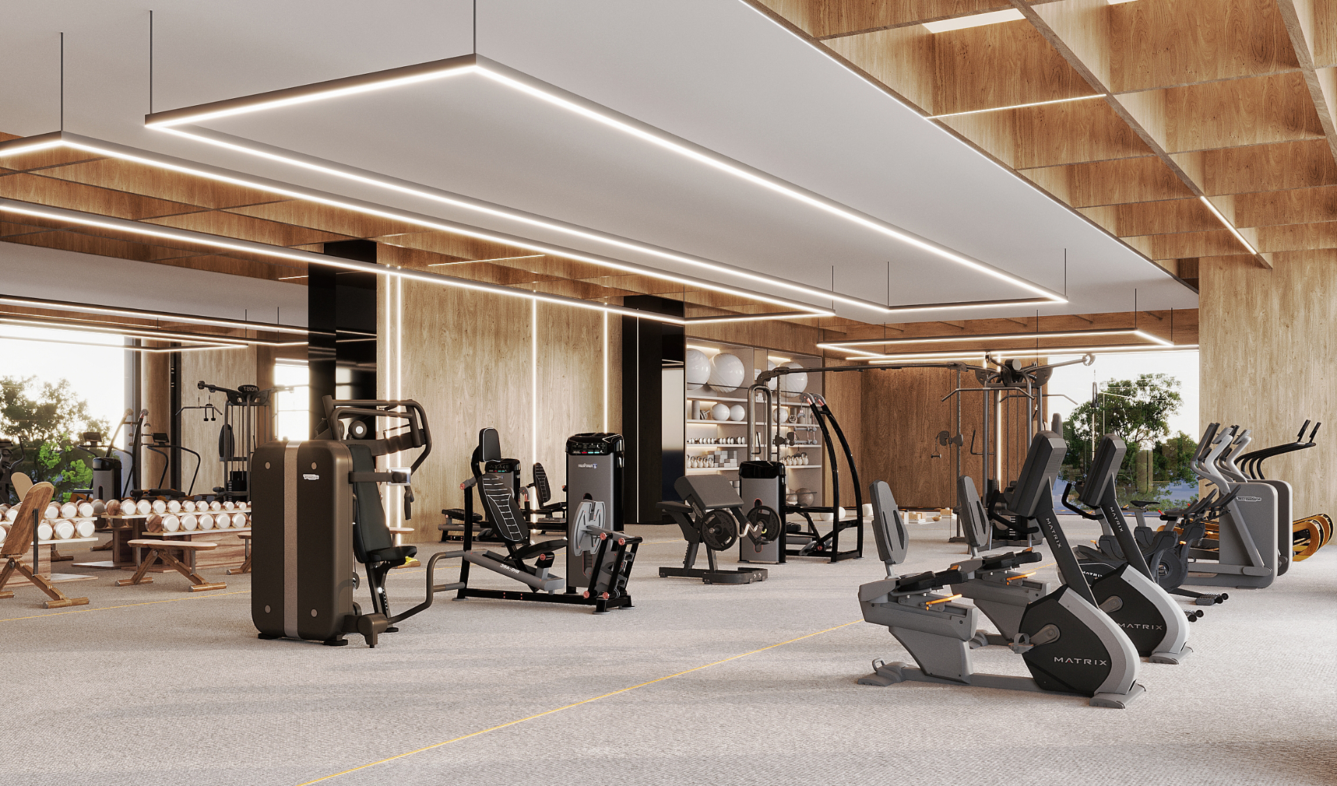 BVLGARI HOUSE GYM 1