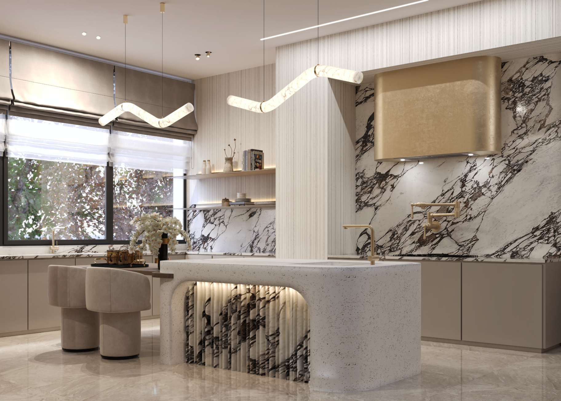 BVLGARI HOUSE KITCHEN 2